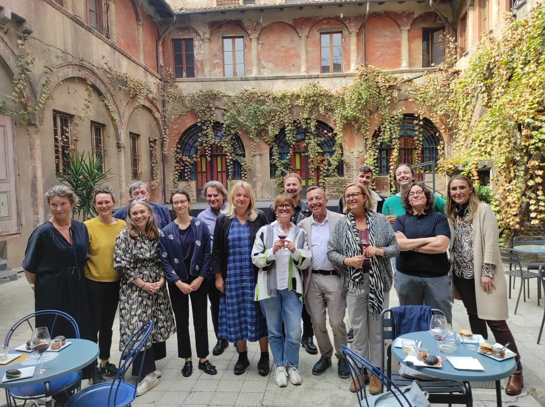 Prospero team in Bologna for the launch of the platform – October 2022